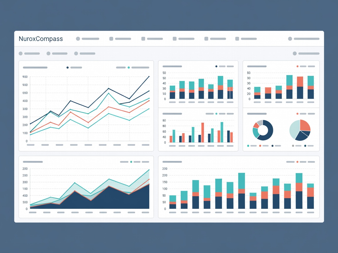 Preview of NuroxCompass analytical comparison dashboard interface